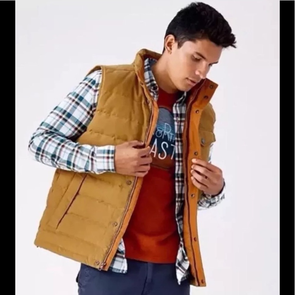 Timberland Men's MT Davis Waxed Down Vest A1CAD.